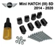 Ремкомплект ограничителя дверей Mini Hatch 5D (III) 2014-2020 фиксаторы, вкладыши, втулки - изображение 1