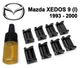 Ремкомплект ограничителя дверей Mazda Xedos 9 (I) 1993-2000 фиксаторы, вкладыши, втулки - изображение 1