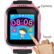 Детские часы телефон Smart baby watch Q529 GPS с камерой, прослушкой, трекером, Розовый - изображение 3