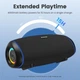 Портативная беспроводная Bluetooth колонка Sounarc R1 IPX6 |BT5.3, AUX/TF, 40W, TWS, 16h Max, 4000mAh| Красная - изображение 10