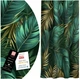 Готова напівзатемнювальна штора Soovi Home 140 х 250 см на тасьмі Green leaves (14559861845) - изображение 1
