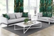 Готова напівзатемнювальна штора Soovi Home 140 х 250 см на тасьмі Green leaves (14559861845) - изображение 5