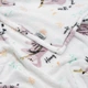 Плед Ardesto Flannel Белый Полуторный 160х200 см Ленивцы (ART0115PB) - изображение 3
