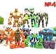 Игровой набор фигурок Ben 10. 11 фигурок героев Бен 10, размер 3-13 см + Свет - изображение 5