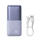Внешний аккумулятор повербанк power bank BASEUS Bipow Pro 10000mAh |2USB/Type-C, QC/PD, 22.5W/5A| Purple - изображение 1