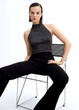 Топ MANGO 57079083-KLONG Черный XS E000571 - изображение 4