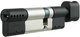 Цилиндр Mul-T-Lock DIN_KT XP MTL600 100 мм (50 x 50Т) ключ/тумблер 3 ключа box Черный (MTL7000028077) - изображение 1