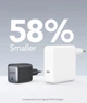 Зарядний пристрій Anker PowerPort 715 Nano II - 65 W USB-C GaN Black (A2663312) - зображення 4
