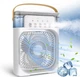 Портативний 4в1 вентилятор, кондиціонер, охолоджувач ароматизатор AIR COOLER FAN - зображення 1