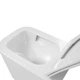 Унитаз подвесной Qtap Crow безободковый с сиденьем Soft-close QT05335171W - изображение 2