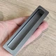 Меблева врізна ручка (під фрезерування) Disfact CosLine 148mm Oxid Срібляста - зображення 4