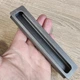 Меблева врізна ручка (під фрезерування) Disfact CosLine 148mm Oxid Срібляста - зображення 6