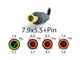 Блок живлення для Lenovo E50, E40, E30, SL510, SL500, SL410, SL400, W500, T510, T500, T410 (20V 4.5A 90W (7.9 * 5.5 + Pin)). High Copy (60680) - зображення 2
