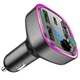 FM-трансмітер модулятор BOROFONE BC48 Broad (QC3.0 2USB/Type-C 18W/3A) car BTV5.0 FM transmitter швидке автомобильне зарядне для телефону з підствіткою Чорний - изображение 4