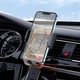 Автотримач для телефону HOCO CA117 Exquisite press type Air outlet car holder Space на дефлектор (затискач) Помаранчевий - зображення 6