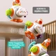 Бизикуб развивающая игрушка мелкую моторику рук, интерактивная сенсорная игрушка дорожная головоломка18 М+ пластик - изображение 6