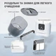 Автоматическая кормушка для кошек и собак Papifeed 6L, смарт кормушка c WIFI, Белый (024N-WHITE) - изображение 7