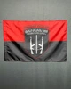 Флаг «Правый сектор» ДУК (добровольческий украинский корпус) Украины 1350х900 мм - изображение 2