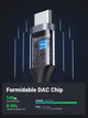 Переходник аудиоадаптер Ugreen кабель USB Type-C - 3.5 mm DAC chip для наушников Grey (YM1031) - изображение 3