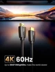 Кабель HDMI Ugreen HDMI to HDMI 2.0 4K UHD високошвидкісний кабель 5 м Black (YM1599) - зображення 3