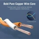 Интернет кабель Vention Cat7 UTP Ethernet сетевой шнур патч-корд 10 Гбит/с 3 м Black (YM1636) - изображение 2
