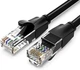 Интернет кабель Vention Cat6 UTP Ethernet сетевой шнур патч-корд 1000Mpbs 250MHz 8 м Black (YM1634) - изображение 1