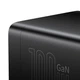 Сетевое зарядное устройство Baseus GaN3 Pro Desktop Fast Charger AC+2U+2C 100W + кабель Black (YM1845) - изображение 7