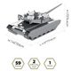 Конструктор Metal Time коллекционная модель Oplot T-84 (MT058) - изображение 2