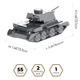 Конструктор Metal Time коллекционная модель Cruiser Mk III (MT064) - изображение 2