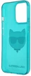 Etui CG Mobile Karl Lagerfeld Glitter Choupette Fluo do Apple iPhone 13/13 Pro Niebieski (3666339027797) - obraz 2