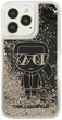 Etui CG Mobile Karl Lagerfeld Liquid Glitter Gatsby do Apple iPhone 13/13 Pro Czarny (3666339049829) - obraz 2