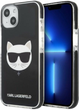 Панель CG Mobile Karl Lagerfeld Choupette Head для Apple iPhone 13 Black (3666339048495) - зображення 1