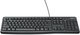 Klawiatura przewodowa Logitech K120 USB DEU Black (920-002489) - obraz 2