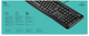 Klawiatura przewodowa Logitech K120 USB DEU Black (920-002489) - obraz 9