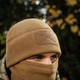 Шапка M-Tac Watch Cap Elite флис 320г/м2 с липучкой Coyote Brown L (00-00013480) - изображение 5