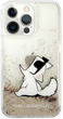 Панель CG Mobile Karl Lagerfeld Liquid Glitter Choupette Fun для Apple iPhone 13 Pro Max Gold (3666339029043) - зображення 2