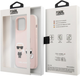 Панель CG Mobile Karl Lagerfeld Silicone Karl&Choupette для Apple iPhone 13 Pro Max Light Pink (36663390272090) - зображення 3