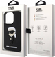 Панель CG Mobile Karl Lagerfeld Rubber Ikonik 3D для Apple iPhone 14 Pro Black (3666339122645) - зображення 3