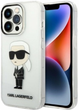 Панель CG Mobile Karl Lagerfeld Ikonik Karl Lagerfeld для Apple iPhone 14 Pro Transparent (3666339087104) - зображення 1