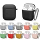 Чехол с микрофиброй для наушников AirPods 3, ярко-розовый - изображение 2
