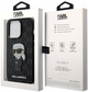 Панель CG Mobile Karl Lagerfeld Saffiano Monogram Ikonik для Apple iPhone 14 Pro Black (3666339122560) - зображення 2