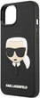 Панель CG Mobile Karl Lagerfeld 3D Rubber Karl`s Head для Apple iPhone 14 Plus Black (3666339086459) - зображення 2