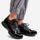 Sneakersy damskie do kostki Zazoo M01/2 37 Czarne - obraz 4