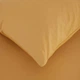 Простынь на резинке с наволочкой Penelope - Laura mustard горчичный 100*200+50*70 - изображение 2