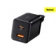 Сетевое зарядное устройство Baseus Super Si Pro Quick Charger Type-C+USB 30W Black - изображение 2