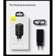 Мережевий зарядний пристрій BASEUS GaN3 Pro Fast Charger 2C+U 65W Black - зображення 7
