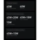 Мережевий зарядний пристрій BASEUS GaN3 Pro Fast Charger 2C+U 65W Black - зображення 8