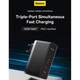 Сетевое зарядное устройство BASEUS GaN5 Pro 140W (2 Type-C + 1 USB) - изображение 3