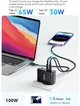 Мережевий зарядний пристрій Essager GAN 100W (2 Type-C + 2 USB) - зображення 8