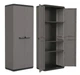 Шафа Keter/Kis PIU Tall Cabinet сіра пластикова багатофункціональна (241540) - изображение 2